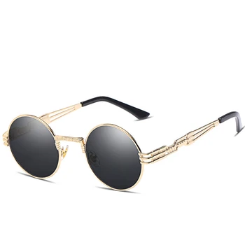RBRARE 2021 Letnik Steampunk sončna Očala Moških Retro Visoko Kakovostne Kovine sončna Očala za Ženske Letnik blagovne Znamke Gafas De Sol Mujer