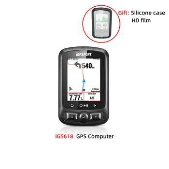 Samodejna Osvetlitev iGS618 iGPSPORT GPS Tracker Nepremočljiva prevožene poti Navigacijski merilnik Hitrosti IPX7 3000 ur shranjevanje podatkov