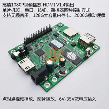 SCM Serial Port Control Video Predvajalnik Odbor Lossless 1080P HD Dekodiranje HDMI Razstavni Dvorani Oglaševanje Soba MP5