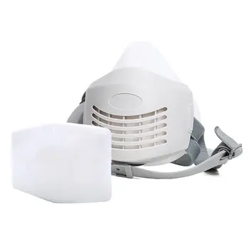 Silikonski Dihanje Respirator Anti-prah PM2.5 Maske Za Obraz, Usta Kritje Bombaž DropShip
