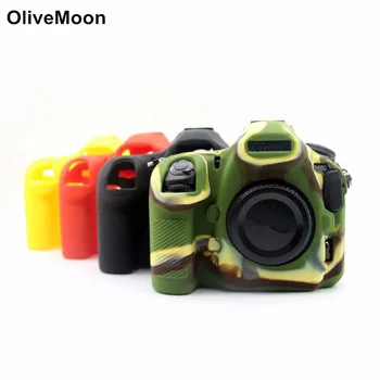 Silikonski Mehke Gume Fotoaparat Primeru Kritje Za Nikon D5100 D5200 D7000 D600 D610 D750 D7200 D850 D3100 D3200 D90 D5500 D5600 D810