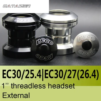 Slušalke Threadless 1 cm EC30 / 25.4 EC30 / 27mm 27 26.4 26.4 mm Višina 29mm Zunanjega Ležajnega Jekla Slušalke, 30 mm