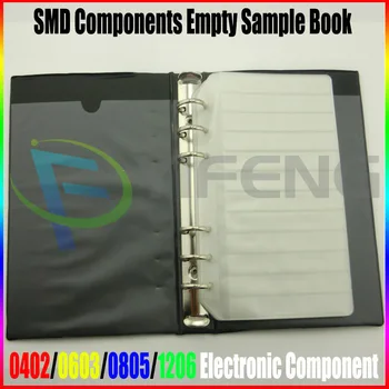 SMD Upor Kondenzator Izbor Elektronskih Komponent Vzorca Knjigo 20 Strani, ki Uporabljajo