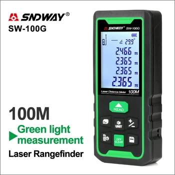 SNDWAY Laser Rangefinder Zelene Črte Razdalja Rangefinder Digitalni Range finder Laser Trak Razdalje Vladar Senzor Razdalje Merilnik