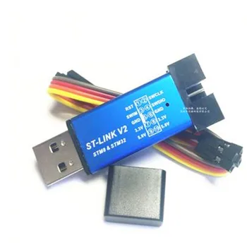 STM Downloader ST-Link V2 Gorilnika STM32 STM8 Programer 3.3 V, 5V Univerzalno Delo Odlično in Brezplačna Dostava