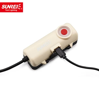 SUNREI Muye2 Močno Svetlobo Žarometov Senzor Prostem IPX5 vodoodpornost Zoomable 18650 Li-baterija Polnjenje prek kabla USB Žaromet
