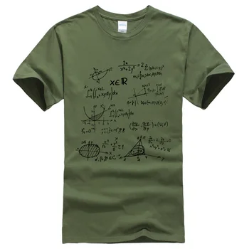 T-shirt 2019 poletje Matematična Formula moške majice Teorija Velikega Poka majica s kratkimi rokavi moški sportwear blagovne znamke-oblačila vrh tees bombaž