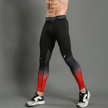 Teče oblačila nogomet Hlače trenirka maraton teče hlače moški teče hlačne nogavice stiskanja košarka nogavice šport legging