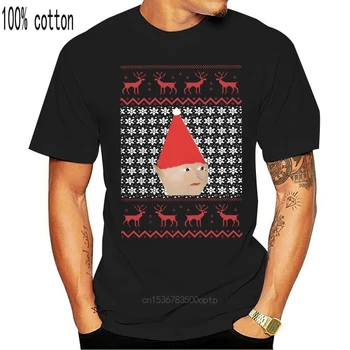 Tiskanje Moške Runescape Gnome Grda Božič T Shirt RS Meme Čista Bombažna Oblačila Ustvarjalne Kratek Rokav Tee T-Shirt Plus Velikost