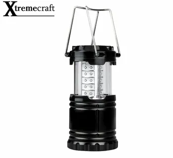 Upogljivi 30 LED Lahki Prenosni Kamp Luč, ki Visi Šotor Svetilka Luč Nujnih primerih Linternas Za Pohodništvo, Kampiranje