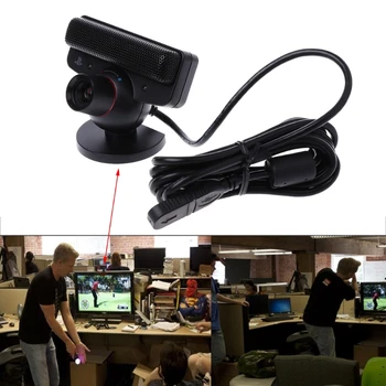 USB 2.0, HD Spletna Kamera, Fotoaparat, Webcam Oči Senzor Gibanja Kamera Z Mikrofonom Za Sony Playstation 3 PS3 Igra Sistem spletne Kamere