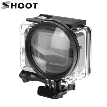 USTRELIL 58mm Povečava Blizu objektiv za Makro Objektiv za Gopro Hero 7 6 5 Black Original Nepremočljiva Lupine Go Pro 6 5 7 dodatna Oprema