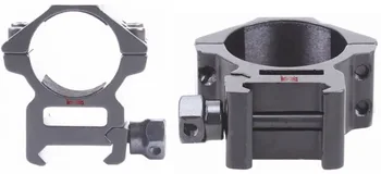 Vector Optics 25 mm 1 cm Nizka / Srednje / Visoko Weaver Picatinny Riflescope Gori Obroč 4 Vijake Fit Pištolo, Puško Področji