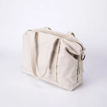 Veliko zmogljivosti platno ženske vrečko divje preprost študent vrečko prtljage modna torba