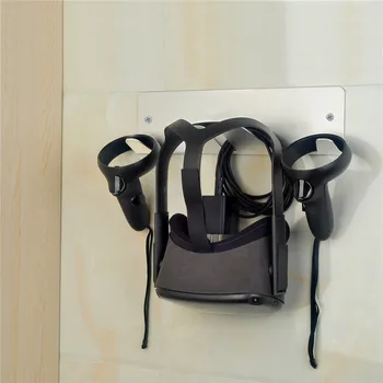 VR Wall Mount Rok Skladiščenje Stojalo Držalo za Oculus Rift-S Quest HTC Vive Pro Playstation VR Ventil Indeks in Slušalke