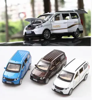 Vroče 1:32 zlitine modelov avtomobilov,visoko simulacije Wuling Hongguang avto,kovinski diecasts,potegnite nazaj & utripa & glasbenih,brezplačna dostava