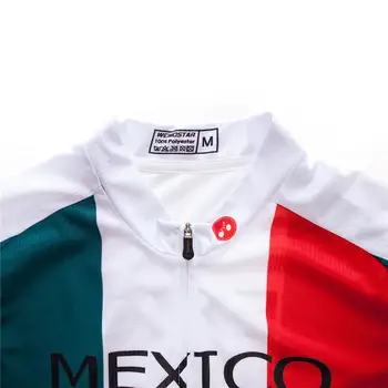 Weimostar Mehika Kolesarski Dres 2021 pro team Kolesarjenje Oblačila Maillot Ciclismo Dirke Kolesarska Majica Dihanje MTB Kolo Jersey