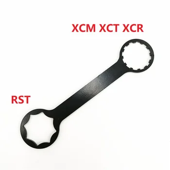 XCR XCM XCT PRVI Blažilnik Prednapeti Odstranite Namestitev Ključa Kolesa, Vilice Dušenje Prilagoditev Gumb Dual-uporaba Ključa Vilice Orodje za Popravilo