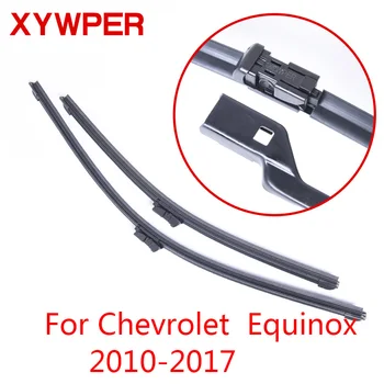 XYWPER Metlice Brisalcev za Chevrolet Enakonočje 2010 2011 2012 2013 2016 2017 Avto Dodatki Mehke Gume vetrobranskega Stekla
