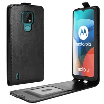 Za Motorola Moto E7 XT2052 1 2 3 5 6 za Moto E7 Plus XT2081 Flip Usnje Telefon Primeru Retro Denarnice Kritje Capa Etui Coque Fundas