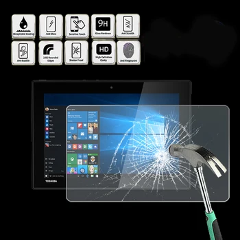 Za TOSHIBA Satellite Kliknite 10 - Tablet Kaljeno Steklo Zaščitnik Zaslon Pokrov Anti Fingerprint Zaslon Film Zaščitnik Straže Kritje