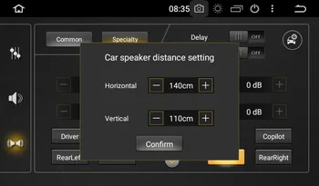 Zidava-v DSP Čip Samo za Dasaita Android 8.0 Avto Radio Večpredstavnostna s 15 Band Izravnalnih