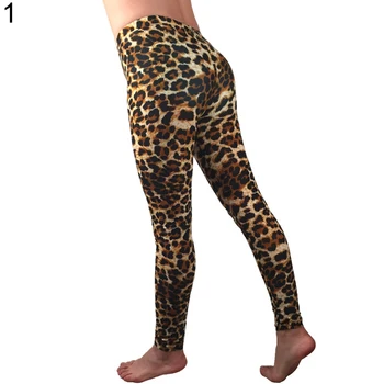 Ženske Hlače, Hlače Barva/Leopard Stretchy Elastični Pas Suh Svinčnik Hlače Joggers Ženske Dolge Hlače pantalones de mujer