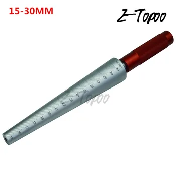 1-6.5 mm, 3-15 mm 15-30 mm 30-45 mm Erlenmajerico feeler merilnik taper stožec, valj merilnik za merjenje luknjo velikosti premera taper gauge