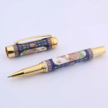 1 Kos Moda Rollerball Pero Keramični Kitajskega Slikarstva 0,5 MM Črnila za ponovno Polnjenje Pisala Za Poslovne Pisarni Šolske Potrebščine Pisanje