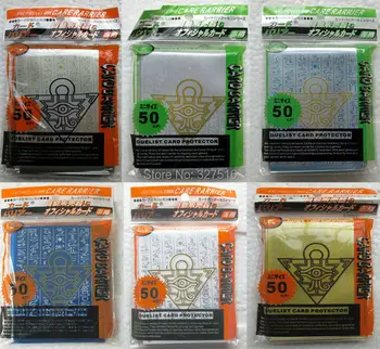 10 paketi/lot (500 kos) Yu-Gi-Oh! Cosplay Yugioh Tisočletja Puzzle Anime Družabne Igre Sim Rokavi Kartico Ovira Card Protector
