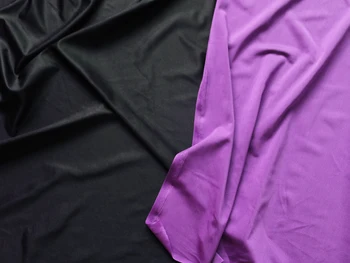 100*150 cm Vijolična Črna Vijolična Ombre plesti Tkanine, Poliester Spandex Tkanine Ples