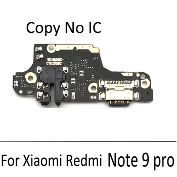 10Pcs Polnilnik Odbor Flex Za Xiaomi Redmi Opomba 9 9S 8T 8 7 6 5 5A Pro 4X USB Priključek Dock Polnjenje Ploski Kabel