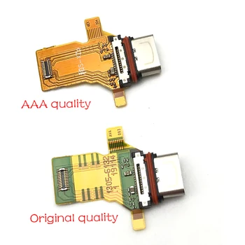 10pcs/veliko, Dock Priključek Vrata USB Polnjenje prek kabla USB Flex Kabel Za Xperia XZ Premium G8141