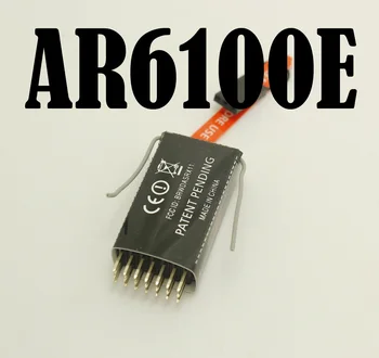 10pcs/veliko RC 6ch AR6100E Sprejemnik 2,4 GHz 6 channel JR DX6i DX7 DX8 AR6200 AR6210 Debelo