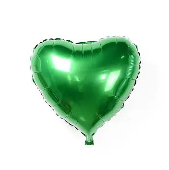 14PCS Vesel Božič Zelena Rdeča Helij Kovinski Latex Balonov, Božični Okraski Stranka Dobave 18 inch Srce Folija Balon