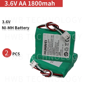 2 KOS/veliko Čisto nov AA 3,6 V 1500mAh baterija za polnjenje Ni-MH Akumulatorske Baterije S Čepi Za Brezžični Telefon Baterij Brezplačna Dostava