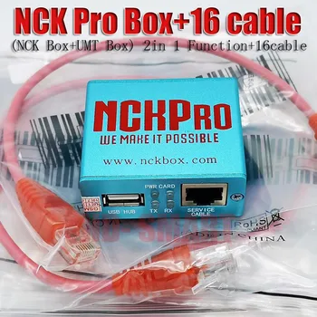 2019 Najnovejši Original NCK Pro polje NCK Pro 2 polje (podpora NCK+ UMT 2 v 1)Za Huawei +16cables