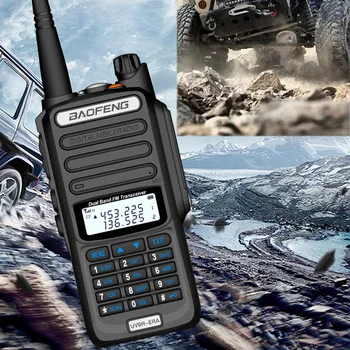 2021 dvosmerni Radijski Baofeng UV-9R ERA Plus IP68 Vodotesen Dolge razdalje, Walkie Talkie 50km Ham CB Radio sprejemnik, UHF VHF Postaje