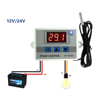 220V 12V 24V Digitalni LED Temperaturni Regulator Termostat Stikalo Sonda Sledu nintendo stikalo sonoff lučka interruptor