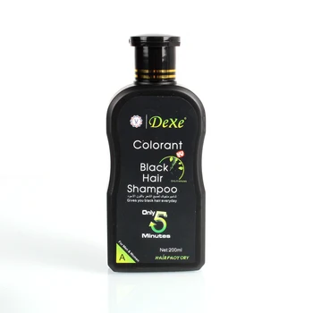 2Pieces 200 ml Gospodarske Nastavite Črne Lase Šampon Le 5 Minut Barva Las Barvanje Las Šampon Set