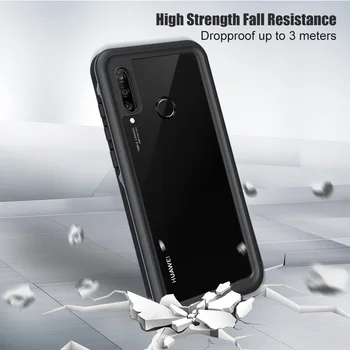 360 Shockproof Primeru za Huawei P30 Lite P30 Pro Nepremočljiv Pokrov za Huawei P20 Pro P20 Lite Mate 30 Pro Luksuzni Potapljanje Coque
