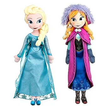 40 cm/50 cm Disney Zamrznjeno 2 Princesa Lutka Elsa Ana Polnjene Plišastih Igrač Rojstni dan Božična Darila za Dekle, Otroci, otroci