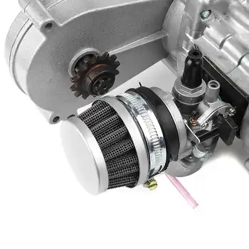 49cc Umazanijo Kolo Mini Moto Quad Engine 2, možgansko Kap S Prenosom Polje Carb Potegnite Start Uplinjač Menjalnik Motor Zračni Filter