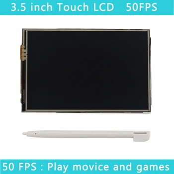 50 FPS 3,5-palčni Raspberry Pi 4 Model B Zaslon na Dotik LCD 480x320 Display + ABS Primeru Lupini za Raspberry Pi 4 podpore Retropie