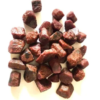 50 g Pravi Korund Naravno Rdeča Ruby Grobo Draguljev Vzorcu Mineralne Zdravilne Kamne Naravnih Kvarčni Kristali