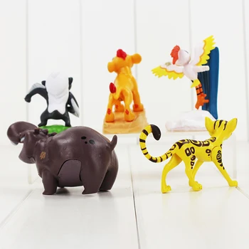 5pcs/veliko Levji Kralj Slika Igrače Simba Nala Rafiki Zazu Ptica Hippo Živali Model Lutke za Otroke