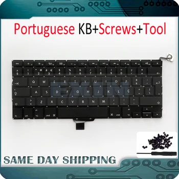 5Pcs/Veliko Čisto Nov Laptop A1278 portugalski Tipkovnico za Macbook Pro 13.3