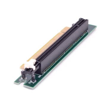 90 stopinj PCI Express 16x Moški-Ženska Riser Card pravim Kotom PCI-E x16, da 16x reža za zaščito orodje Adapter 1U 2U PC Server Primeru