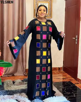 Afriške Obleke Za Ženske Do Leta 2020 Jeseni Afriki Oblačila Muslimanskih Dolgo Obleko Maxi Visoka Kakovost Modnih Haljo Afriške Obleko Za Lady