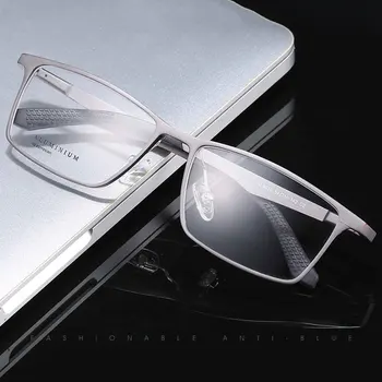 Aluminija, Magnezija Okvir Očal Je Polno Platišča Eye Glasses Moških Poslovni Slog Športna Očala Nov Prihod Optičnih Očal